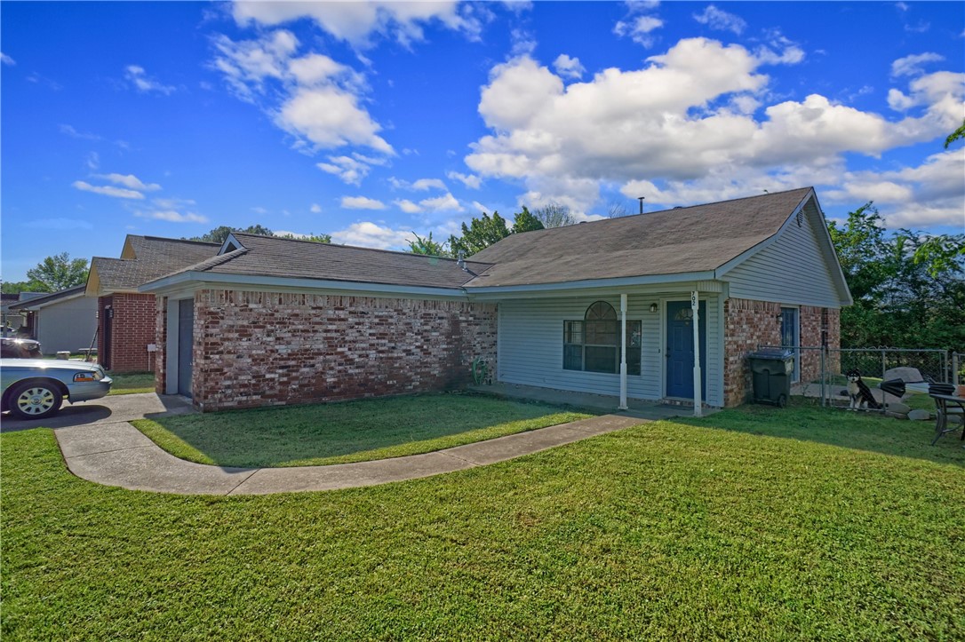 Welcome to this inviting 1,238 sq ft home featuring 3 spacious bedrooms, 2 full bathrooms, and a partially converted garage that offers a versatile fourth bedroom or flex spaceāperfect for a home office, guest room, playroom, or gym. The layout offers a comfortable flow throughout, ideal for everyday living and entertaining. Outside, you'll find a fully chain-link fenced yard, providing privacy and a secure space for pets, kids, or gardening. Whether you're a first-time buyer or looking to downsize without sacrificing functionality, this well-maintained home offers the perfect blend of comfort, flexibility, and value.