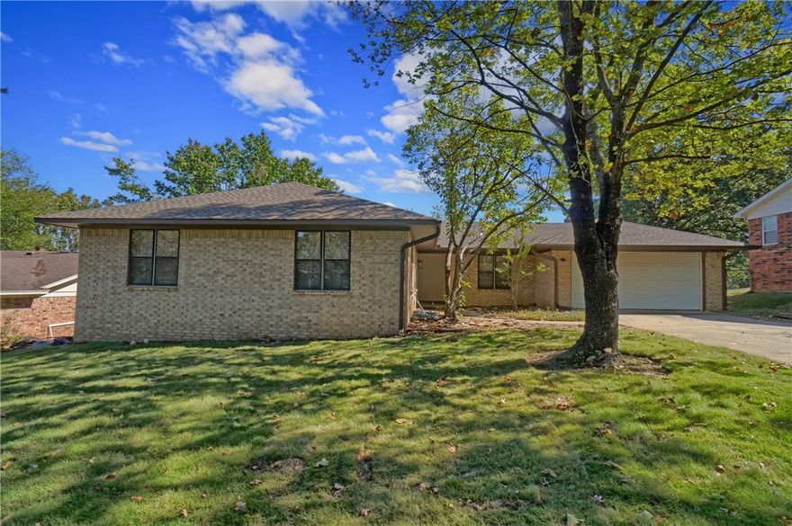 Discover modern comfort and classic charm in this beautifully updated home. Featuring an open-concept floor plan, this 3-bedroom, 2-bath property is perfect for both entertaining and everyday living. The spacious living area includes a cozy fireplace with insert and flows seamlessly into the dining and kitchen spaces.
The remodeled kitchen showcases new granite countertops, new hardware, fresh paint, brand new appliances (no fridge), and all-new luxury vinyl and tile flooring throughout the home. Bathrooms have been completely remodeled with modern finishes. Enjoy peace of mind with a new roof (2 years old), upgraded attic insulation, new 2 speed HVAC system, and all-new light fixtures and ceiling fans. Step outside to a large new deck overlooking a fully fenced backyard with fresh zoysia sod in the front. This home blends style, comfort, and convenience — ready for you to move in and make it your own!