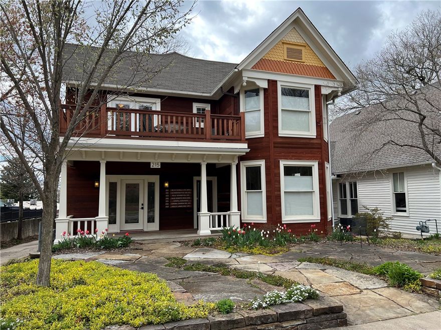 Historic mixed-use asset in the heart of Downtown Fayetteville, a property with forty years of single-ownership stewardship and the bones to prove it. The commercial space is fully occupied with month-to-month tenants, offering immediate income and flexibility for a buyer with a long-term vision. Two basement-level furnished luxury apartments add a residential income component that's increasingly rare this close to the Square.
Capital improvements are in place: new roof, updated plumbing, and updated electrical. The historic character has been carefully preserved throughout, making this a property that would be difficult, if not impossible, to replicate at this address.
Opportunities like this don't surface often in Downtown Fayetteville.