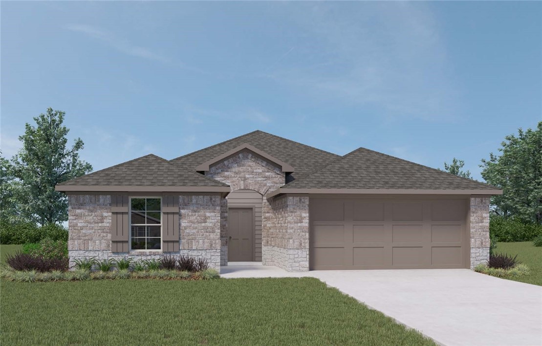Lovely Huntsville Plan in Wagon Wheel Phase 2, in Farmington, Arkansas! Each home in Wagon Wheel is meticulously crafted with attention to detail, creating a space that feels both luxurious and welcoming. From the moment you walk through the door, you'll be greeted by modern features and spacious a layout that caters to every lifestyle. Our homes boast premium finishes and thoughtful designs, ensuring that you'll be stepping inside your own personal oasis. These homes will be complete with LVP flooring throughout and wood shelving in all closets, pantry and utility room. The kitchen will have quartz kitchen counters, 36-inch cabinets, and stainless-steel appliances! Home will have a Garage Door Opener. Primary bath will have quartz countertops, double sinks, and an oversized walk-in shower. Each home comes with 4-sided brick with Hardie Ā® per plan. Taxes and Parcel TBD.