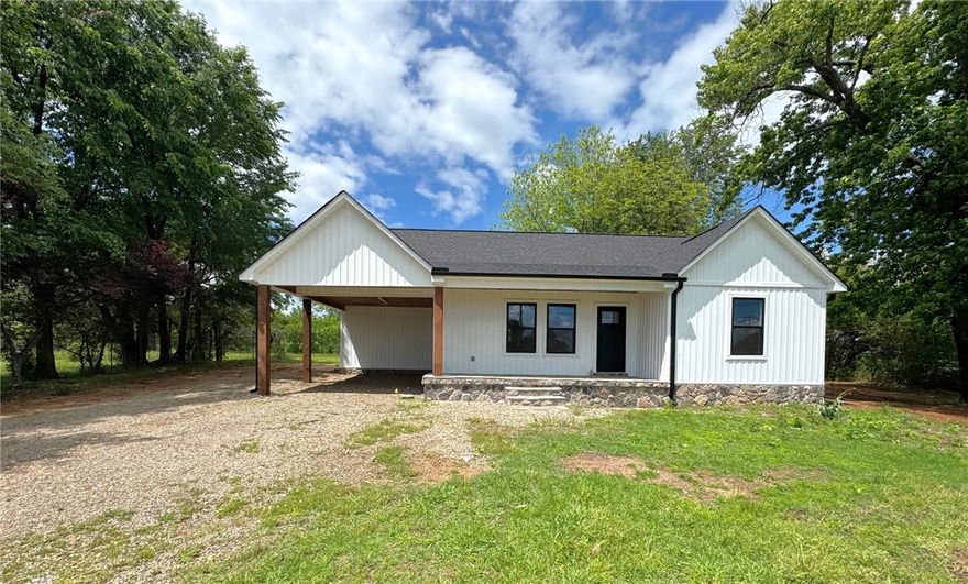 Discover the perfect blend of style, space, and scenery in this beautifully crafted 3-bedroom, 2-bath home, nestled in a serene country setting. This newly built residence boasts vaulted ceilings that create an airy, open feel, bringing in tons of natural light and enhancing the spacious layout. Enjoy the ease of single-level living with a thoughtfully designed floor plan, featuring:
Spacious primary suite with a full en-suite bath
Two additional bedrooms ideal for family, guests, or a home office
Open-concept kitchen and living area, perfect for entertaining
Covered deck – your private outdoor retreat to relax and enjoy the gorgeous pasture and mountain views year-round.
Whether you're sipping coffee at sunrise or hosting a sunset gathering, this home invites you to enjoy the peaceful beauty of rural living—without sacrificing modern comforts.