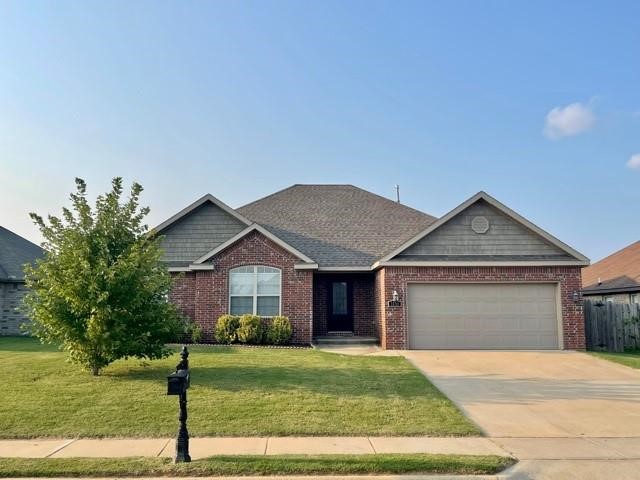 This beautiful home is located in the Kensington Hills Subdivision! Open floor plan featuring a corner gas fireplace and large windows. Granite counter tops throughout, stainless steel appliances, walk in pantry, & ceramic wood look tile. Private master bedroom has tray ceiling, his and her closets and spacious master bath w/custom tiled shower. Credit and Background check required. More pictures to come beginning of July