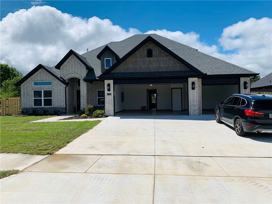 Creekside Sub! Beautiful finishes throughout this 4-bedroom 3-bath plus office & media suite! Soaring ceilings, wood and tile in all main living areas. Primary bedroom, office/library, and 2nd bedroom on main level. Gourmet style kitchen equipped with gas stove, large island, panty and plenty of natural light. Back yard covered porch with large privacy fenced yard. Professionally landscaped. All the amenities for you to enjoy: Pool, playground, and basketball court. Occupied. No showings until after 10/8. All adult occupants must complete application. $50/person to apply. Property owner will execute lease and manage property once tenant is approved.