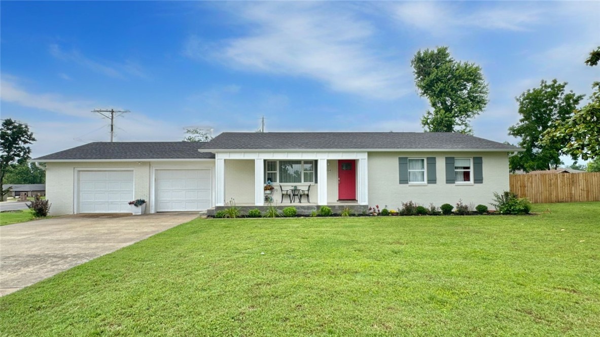 Charming and full of potential, this 3-bedroom, 2-bath home sits on a spacious corner lot with a privacy-fenced backyard, 2-car garage, this well-maintained older home boasts great bones and recent updates including new front and back patio steps with railing, perfect for relaxing or entertaining. Used as a successful Airbnb for the past four years, this property offers a unique opportunity for investors or buyers seeking a move-in-ready home. Only minutes from Rogers Railyard and 10min from the WM Amp. Furniture in the home, patio, and appliances all convey, making this a true turnkey investment!