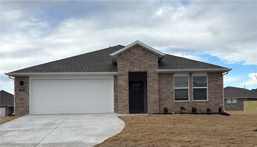 Sold before print! The Lovely Lakeway plan in The Element, brought to you by D.R. Horton! This home offers 4 bedrooms and 3 full bathrooms with a separate office space! Upon entering, you’ll find a spacious living room and kitchen with a dining room! The kitchen boasts beautiful quartz countertops, a gas range, and pantry. The primary bedroom features an ensuite with quartz countertops with double sinks and a walk-in shower! This home will have LVP flooring throughout. The exterior will feature brick and Hardie® siding per plan and a covered patio per plan. Homes in this neighborhood are equipped with a programmable thermostat which allows you to effortlessly control your environment with the touch of a button. Landscape package! Garage Door opener! Taxes and parcel number TBD.