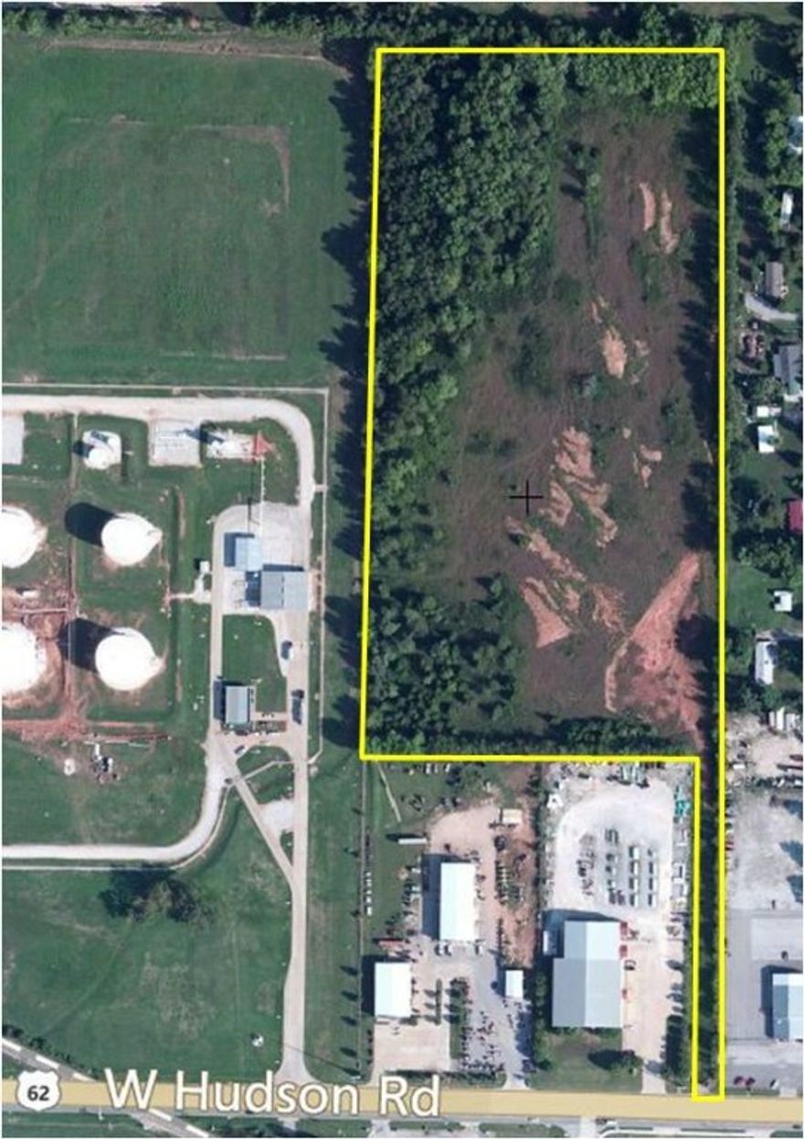 Great location close to I-49 and Hudson Rd/102, zoned commercial, all utilities availble