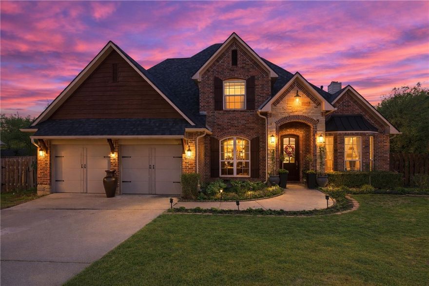 This is an  immaculate 4 bedroom , 3.5 bath , game room is a plus , it can be a bedroom  as well . Home in Renaissance South Subdivision  near  bike trails,  with one of the largest lots in the neighborhood. This well maintained home boasts large bedrooms with walk in closets, beautiful hardwood floors, custom built-in cabinets, granite counters tops, an eat-in kitchen, and formal dinning  . Large covered deck, basketball goal with painted playing surface,  Other amenities include a garage storage system, and walk-in attic storage. Roof is only 4 months old !