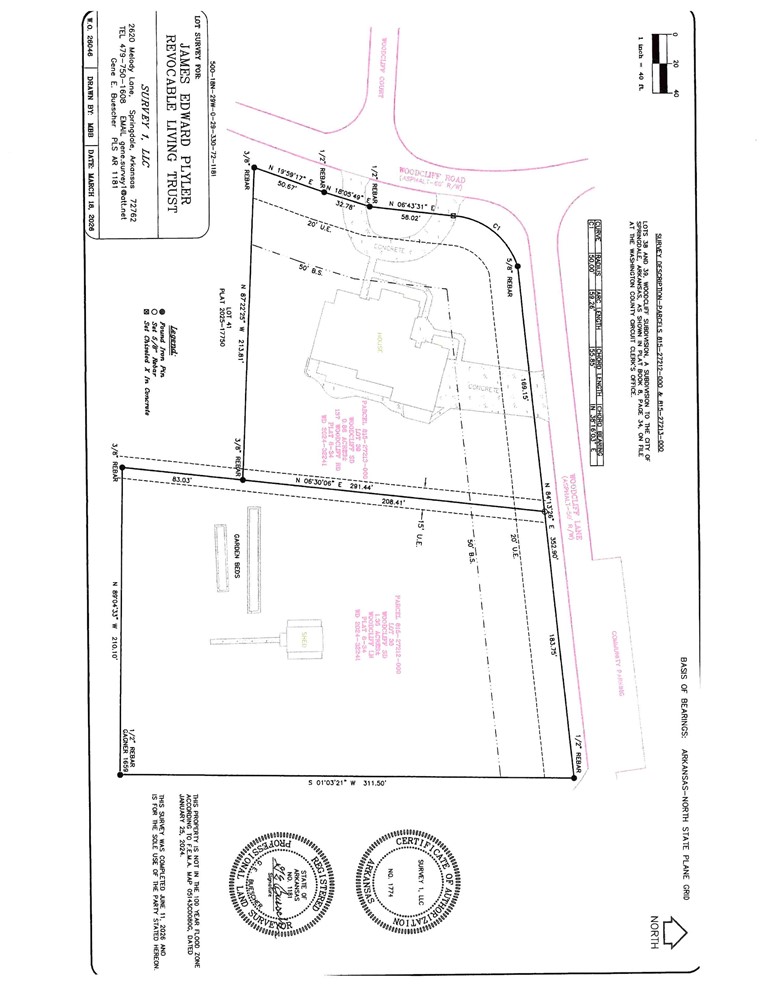 WOODCLIFF S/D - Land