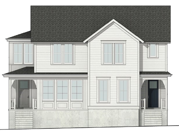 New architecturally designed townhome located blocks from the Fayetteville Downtown Square and Dickson Street entertainment. Spacious eat-in kitchen includes an eating bar, with custom built cabinets, quartz countertops, wood look LVP flooring throughout, guest half-bath, with covered front porch, landscaped and 2 cars of off-street parking. *AGENT OWNED*