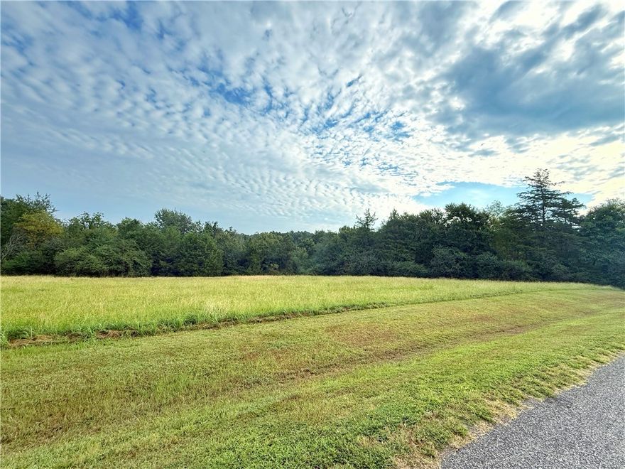Discover 13.33 acres of opportunity in a peaceful rural setting with paved road frontage for easy access. Gently rolling terrain offers a potential homesite with beautiful views, while the mature, heavily wooded landscape ensures privacy and seclusion. With no restrictions, you have the freedom to create your dream—whether that’s building a custom home, starting a hobby farm, or enjoying it as a private retreat. The perfect blend of natural beauty and convenience, all in a serene country location.