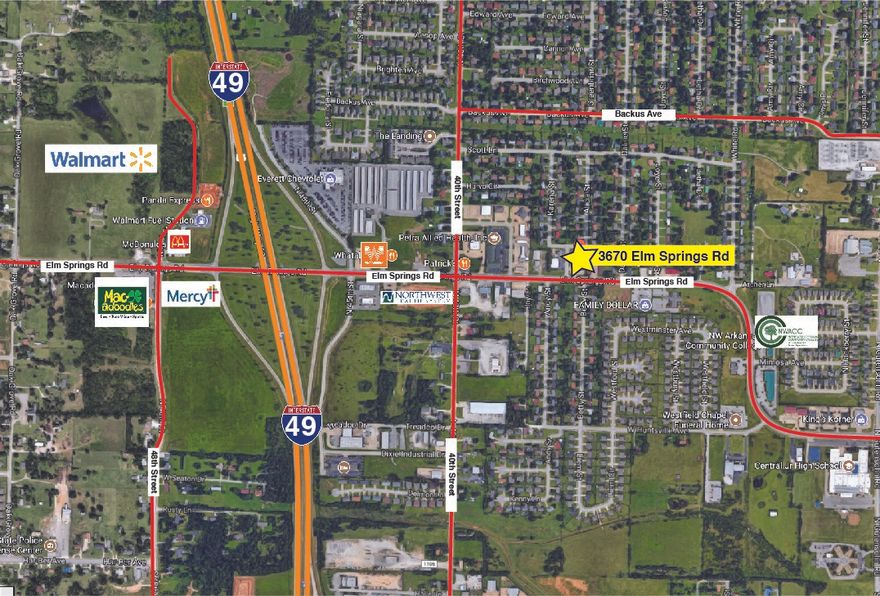 Outstanding commercial location in area of high traffic. Building is approximately 30% showroom & offices - remainder in warehouse space. Hanging heater in warehouse, 10' overhead door, high chain link storage fencing with drive gates.