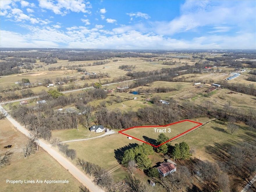 Beautiful 1.25-acre building site in the heart of Northwest Arkansas. Enjoy privacy and space to build your dream home on this gently cleared lot. Highfill is a highly desirable community known for its scenic surroundings and quiet, rural charm, yet only 20–35 minutes from most major NWA towns. Minutes from the soon-to-be-completed Hwy 612, connecting to I-49 for easy regional access. The land has not been treated with chemicals for over 10 years and has been used for regenerative, rotational grazing of sheep, cows, and horses, making it ideal for hobby farming, gardening, or simply enjoying the peaceful surroundings. Utilities are available on site. This lot combines the tranquility of country living with convenient access to city amenities. Two other tracts are available for purchase if more land is desired.