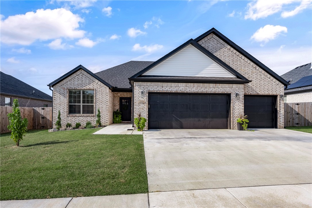 Welcome to this stunning 4-bedroom residence in the desirable Brookside Estates, located in the heart of the Bentonville/Centerton area. This beautifully maintained home feels like new construction, with high-end finishes and thoughtful upgrades at every turn. Step inside and discover a perfect blend of modern design and functional living. The open layout is ideal for both daily life and entertaining, while the luxurious finishes provide an elevated, custom feel.
The home offers an exceptional outdoor experience with a covered front porch and an extended back patio, creating the perfect spaces for year-round relaxation and entertaining. This property has been meticulously cared for and is truly move-in ready, offering a seamless transition to your new lifestyle. Don't miss the opportunity to make this exquisite house your new home.