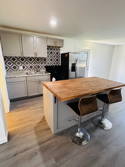 BRAND NEW REMODELED HOME in a county setting just 1/2 mile of downtown Main St. in Lamar. New floors, new appliances, WD hookups. Trash service is included and 6 month lease available! No smoking. ONE SMALL PET allowed with a non-refundable pet fee. Must be fixed and up-to-date on shots.