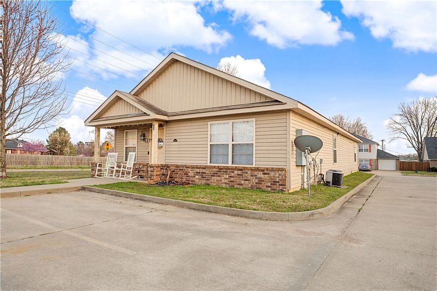 Welcome to this beautifully remodeled 2 bed, 1 bath condo just minutes from downtown Bentonville, offered at an incredible price point you won’t want to miss. Featuring new flooring, updated fixtures, and modern countertops, this move-in ready home includes all appliances and offers low-maintenance living at its best. Ideally located near the Razorback Greenway with convenient access to biking trails, dining, and everything Bentonville has to offer, this property presents great rental potential for investors or serves as the perfect primary residence for anyone looking to be close to it all! Taxes estimated.