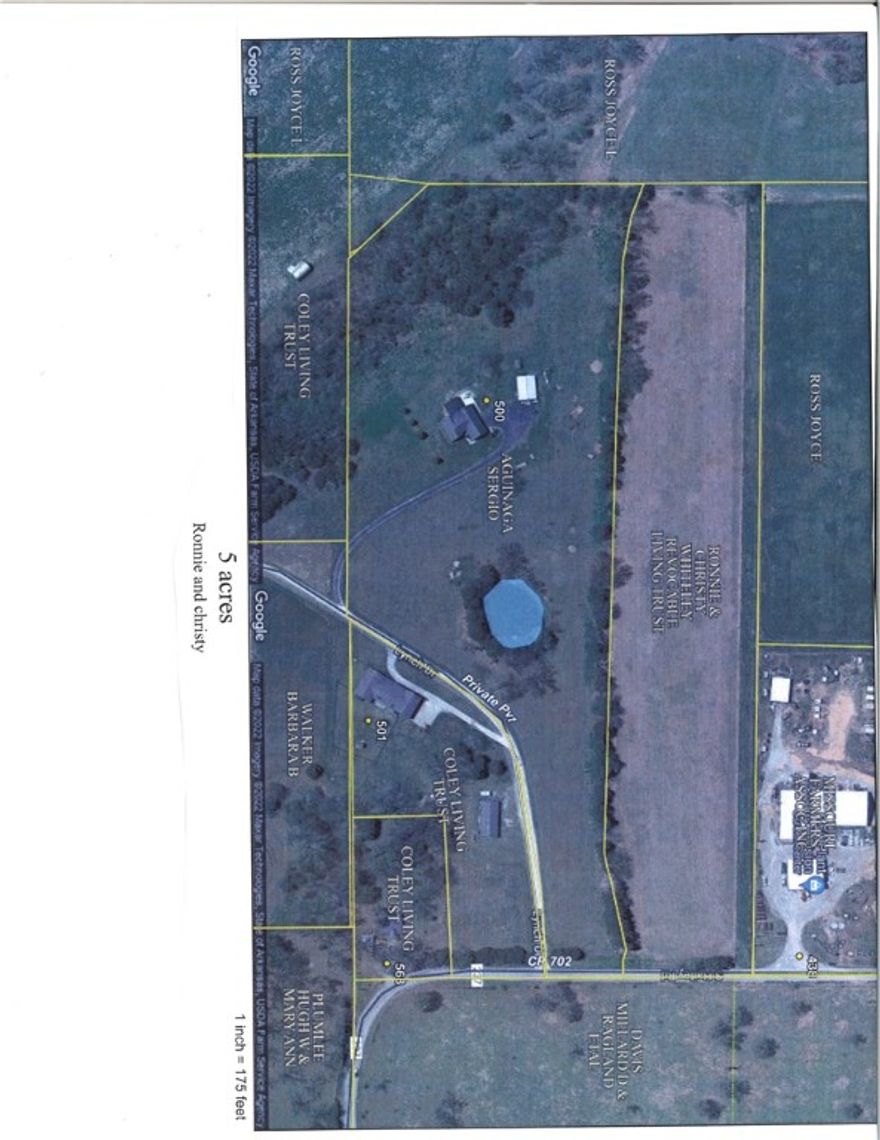5 Acres with beautiful view.  Great building lot