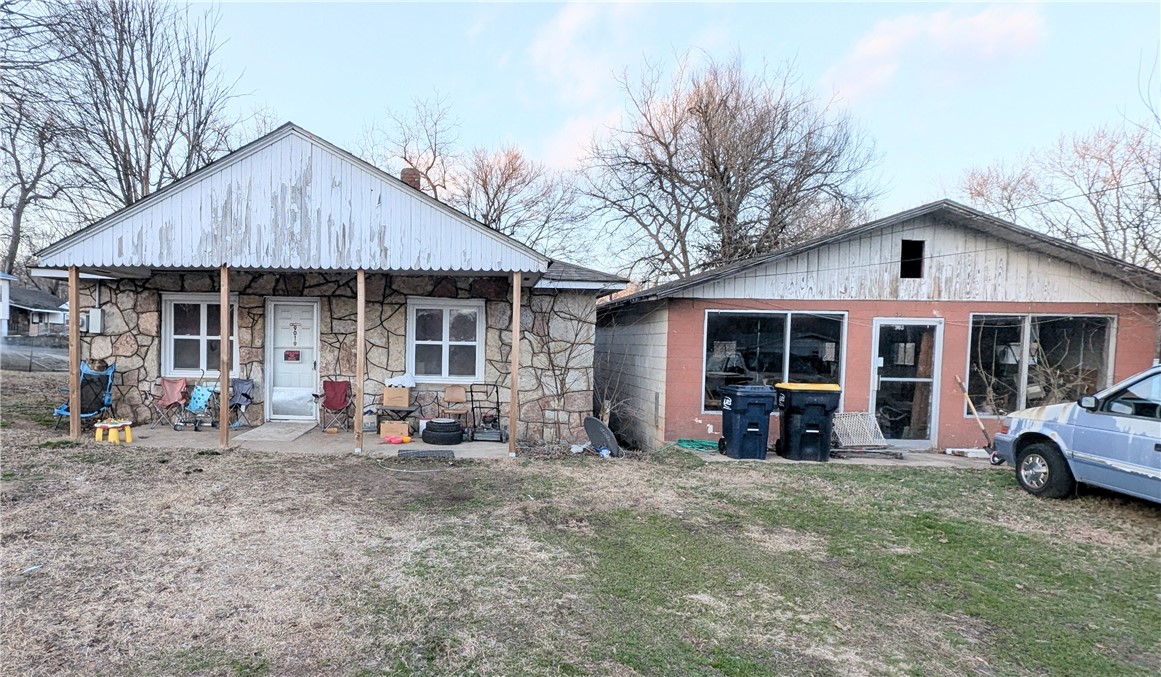 Here is a great opportunity to make two different buildings your next dual-purpose income generator or as they say, a great "two-for-one option". This property is right in the heart of town, just minutes from the park, food, and shopping. With some work and an eye for design, these properties could serve as a great revenue source for your next home renovation and sale or multi-rental option. One property with over 914 sq. feet is currently being used as a rental and the second was an old store with over 1,000 square feet of usable space ready to be remodeled the way you want. Come by and schedule a time to see if this next project is what you were waiting for. Please note, that both properties are being sold "AS IS".
