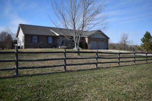 This home is spectacular for anyone looking for farm living. Open floor plan with large kitchen. Granite, stainless steel appliances that opens to great room with newer hardwood floors. NEW roof Fall 2016! RV metal workshop and barn. Fenced hay storage area, working pens, automatic waterers for livestock. Large deck that overlooks heated pool with outdoor kitchen. 10 minutes to Harrison!