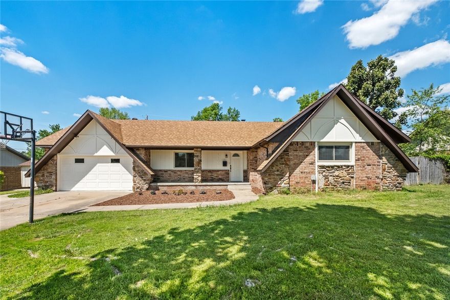 Welcome to this beautifully updated 3 bed, 2 bath home nestled on a spacious .33 acre lot in Rogers, Arkansas. With its original, early 1970s exterior and renovated interior, this single-family home combines modern updates with timeless charm. Step inside to discover a bright, open kitchen and living area featuring a stunning stone fireplace- the perfect centerpiece for cozy nights and entertaining guests. The fully remodeled interior boasts new floors, tile, paint and fixtures throughout, offering a move in ready experience for any buyer.
Enjoy the nice-sized yard, ideal for gardening, playtime with pets, or entertaining friends and family. Conveniently located near parks, schools, shopping and dining spots, this home offers both comfort and convenience. 
Whether you're a first-time homebuyer, growing family, or savvy investor, this home checks all the boxes. Don't miss your chance to own this turnkey beauty in one of NWA's hotspots!