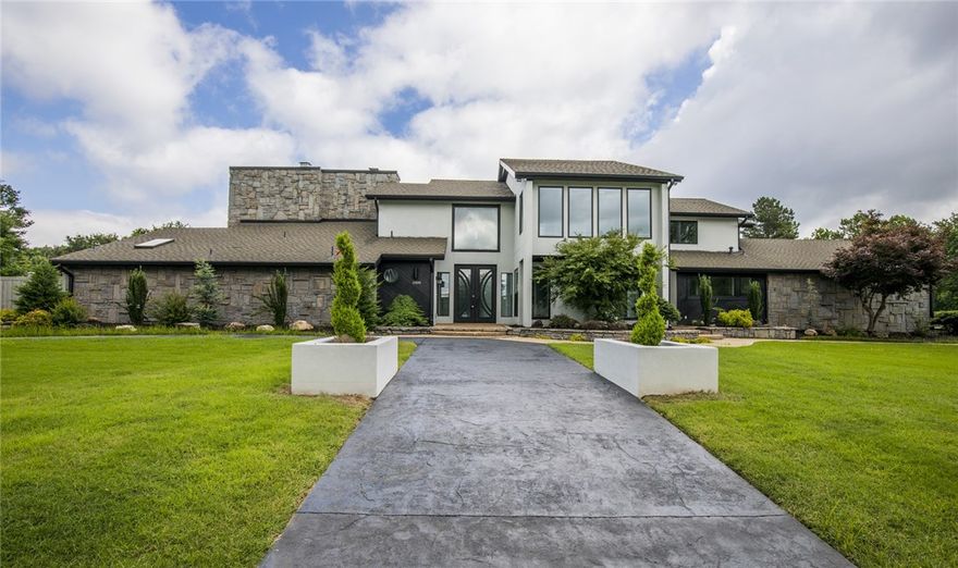 Back on the market at a HOT new price due to buyers financing and is move-in ready for you to make it yours before the end of 2019! This prestigious home has been given new life with this complete remodel! E. Fay Jones inspired architectural design will have you in "awe" from the moment you pull up. Modern finishes meets extreme functionality with this ideal layout for any buyer. Love to entertain? This is a MUST SEE! Outdoor oasis that will make your home the talk of the town offering over-sized pool, commercial size water fountain, feng shui courtyard & landscaping to create the most tranquil space. Too many features to name-come see it!