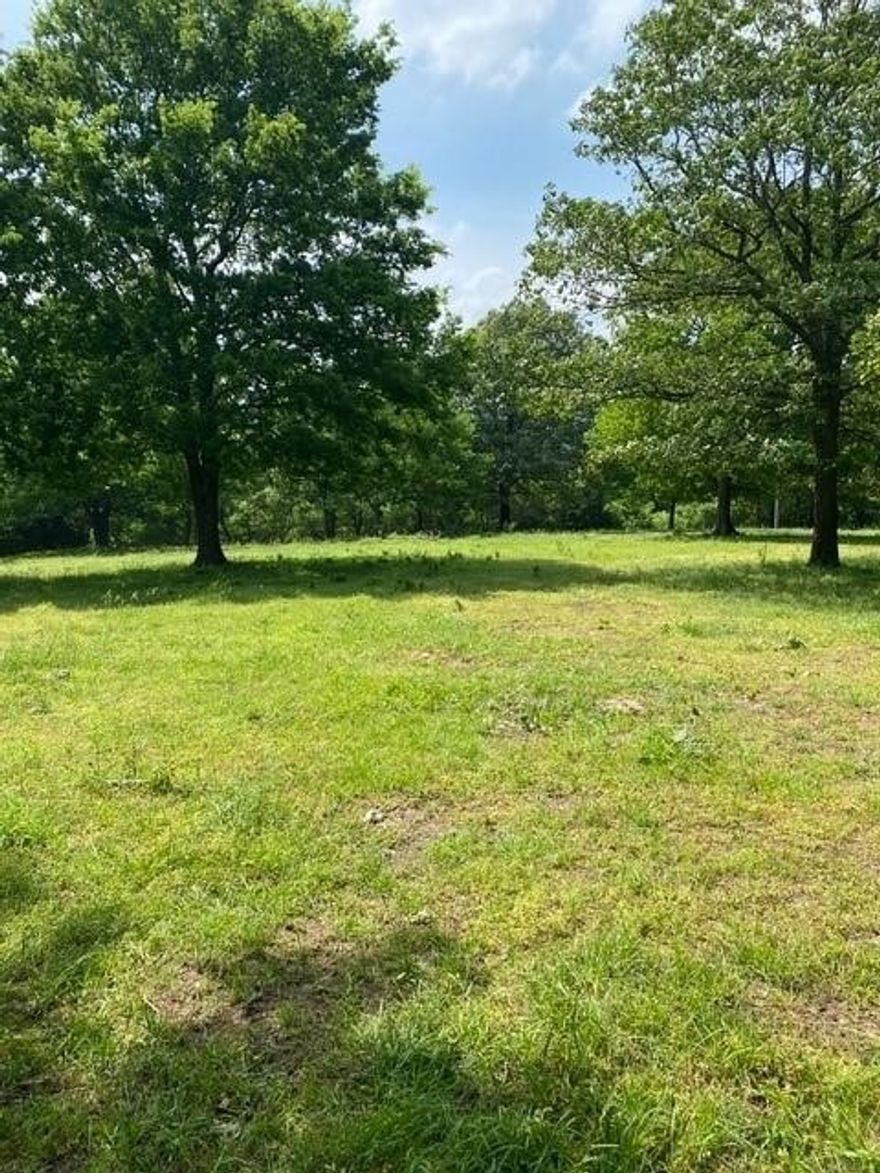 Rural living at it's best! 40 acres with Hwy 49 frontage. 10 acres cleared with multiple spots to build your dream home. Creek runs through back of property. Paid water tap at road, electric on site. Totally fenced. Grove of walnut trees; several pecan trees and maple trees on back of property. Close to Lincoln, accessible to Alma, Stillwell interstate 40 and 49.