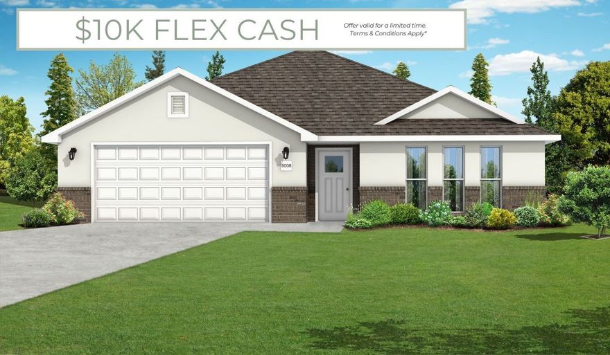 This 3 bed, 2 bath 1714 square foot floor plan has pocket office with an open-concept living space and covered patio that makes this house is perfect for entertaining. Complete with a large primary suite with dual closets!

*Taxes subject to change based on new construction.*