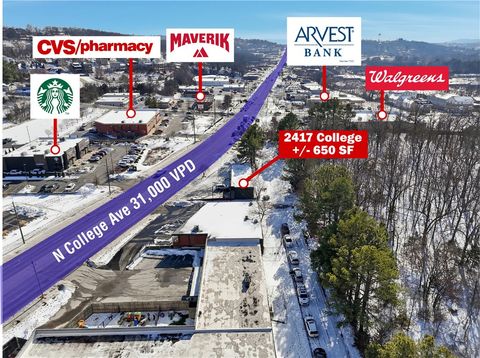 Photo of 2417 N College Avenue, Fayetteville, AR 72703 (MLS # 1334466)