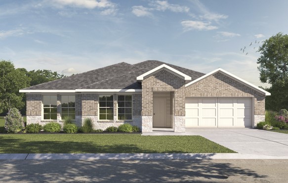 Come see the community in Hylton Place! This DEAN plan is a fabulous floorplan with 4 Bedroom and 2 Bathrooms! Kitchen is open to the living room. This home boasts gorgeous quartz kitchen countertops, stainless steel appliances, cozy Electric fireplace, and Luxury Vinyl plank flooring throughout! Primary bath has an oversized shower, walk in closet and dual sinks with quartz countertops. Fans in all bedrooms as well as the living room! This home exterior will have 4 sides brick! Covered patio and a landscape package. Garage Door opener! Tankless hot water heater! Hylton Place. Make it home! Taxes TBD. Parcel TBD.
