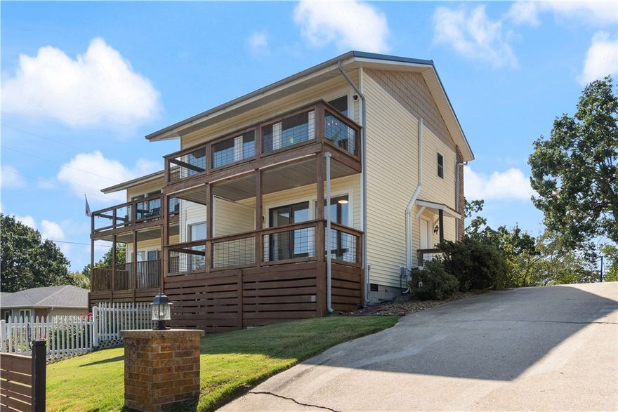 Enjoy peaceful lakeview living in this fully furnished 2-bedroom, 3-bath home just minutes from stunning Beaver Lake and Prairie Creek Marina. This turnkey property offers comfort and convenience with a fully equipped kitchen, modern furnishings, and spacious decks, perfect for relaxing or entertaining. There are 2 off-street parking spots in front of the unit. Rent is $2300, including $300/mo toward utilities. Pets will be considered. Available month-to-month — ideal for temporary stays, relocations, or anyone seeking a flexible lease in a serene Rogers setting.