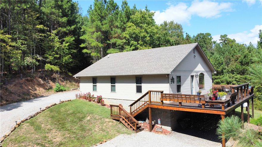 Escape to the country with this charming 2-bedroom, 2-bath home situated on 6.33 peaceful acres. Bordering the National Forest on one side, this property offers endless opportunities for outdoor adventure right at your doorstep. Inside, you’ll find a spacious kitchen perfect for gathering, a large living room, and plenty of room to relax. Step outside to a big deck with breathtaking scenic views, an ideal spot for morning coffee or evening sunsets.
Whether you enjoy hunting, ATV trails, exploring creeks, or simply soaking in the quiet beauty of nature, this property has it all. Don’t miss your chance to own this slice of paradise, schedule your showing today!