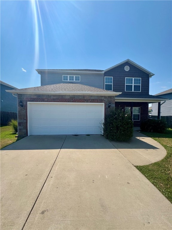 Spacious 4 bedroom, 2.5 baths, 2 living rooms, 2 car garage home with privacy fenced yard. Fresh interior paint and carpet. Luxury vinyl planks and ceramic tile as well. Refrigerator included. Rents for $1900 per month with a $1900 security deposit. Pets are negotiable with a $250 refundable pet deposit.