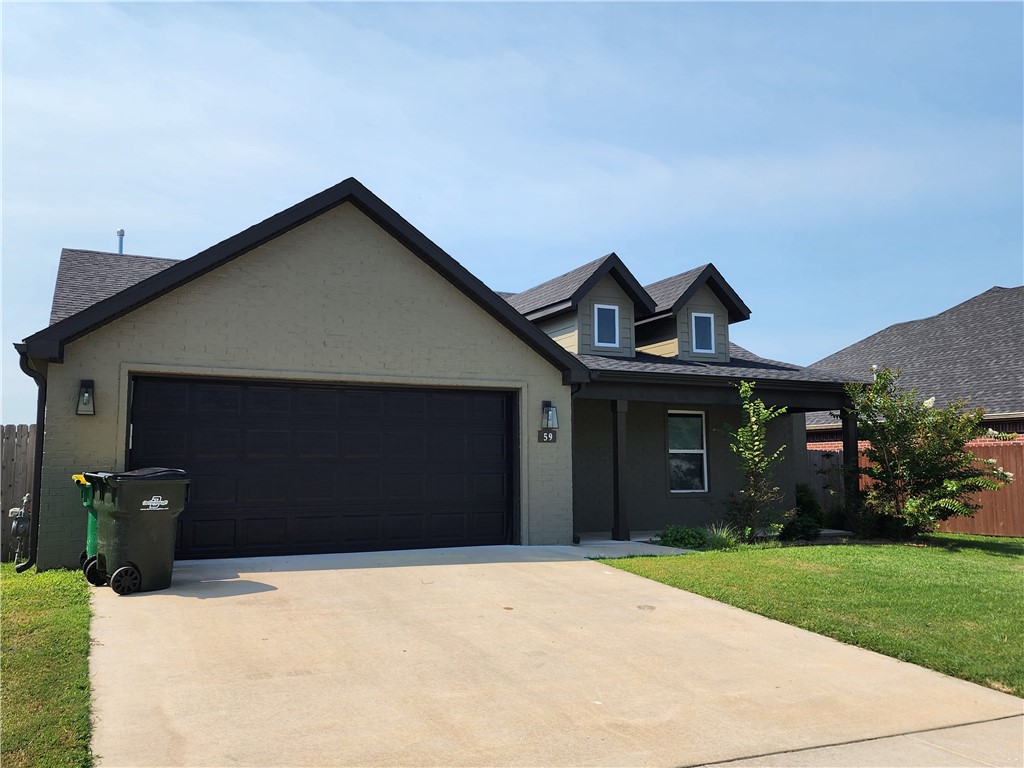 Newer 3 bed, 2 bath, 1,571 SF home in a community that shows pride of ownership. Open-concept split floor plan offers both comfort & privacy. Eat-in kitchen features granite countertops, stainless steel appliances including refrigerator, & flows into the main living areaāgreat for entertaining. Step out back to a private covered patio & fully fenced backyard. Enjoy resort-style community amenities including a pool, covered pavilion, & playground down the street. Just blocks from Jerry āPopā Jones Elementary & Creekside Park in a growing school district. Conveniently located between Hwy 16 & 62 for easy access to work, school, & shopping. Minutes from Fayetteville & the University of Arkansasāyou wonāt find a better location! Additional features include an attached 2-car garage & close proximity to local dining & everyday essentials. Live in a small-town setting while enjoying the benefits of a connected, amenity-rich neighborhood. This home is move-in ready & perfectly locatedāschedule your tour today!