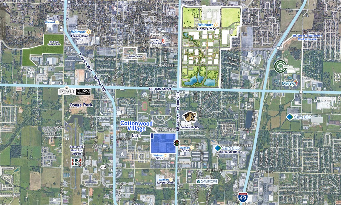 COTTONWOOD VILLAGE PH II-BENTONVILLE - Land