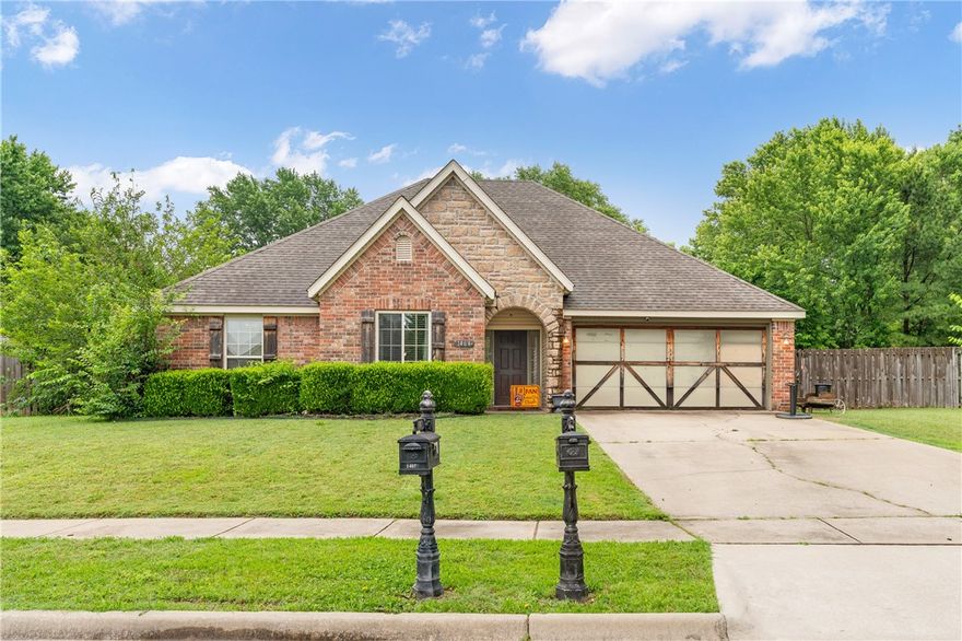 Charming and well-maintained, this home sits in a prime community near shopping, dining, parks, trails, the university, healthcare, and major highways—offering a perfect blend of convenience and comfort. Inside, you'll find a practical and comfortable layout featuring a bright living area that flows easily into the dining space and kitchen, all supported by a new HVAC system for year-round comfort. Plenty of cabinet storage, a generous amount of counter space, and a convenient breakfast bar make the kitchen both functional and flexible for everyday use. The primary suite creates a private retreat with its own ensuite bath and large closet, while additional bedrooms offer versatility for guests, work-from-home needs, or hobbies . A fully fenced yard provides manageable outdoor space with room to relax, play, or garden. Move-in ready and thoughtfully designed, this home is ideal for anyone seeking a balance of modern living and everyday practicality.