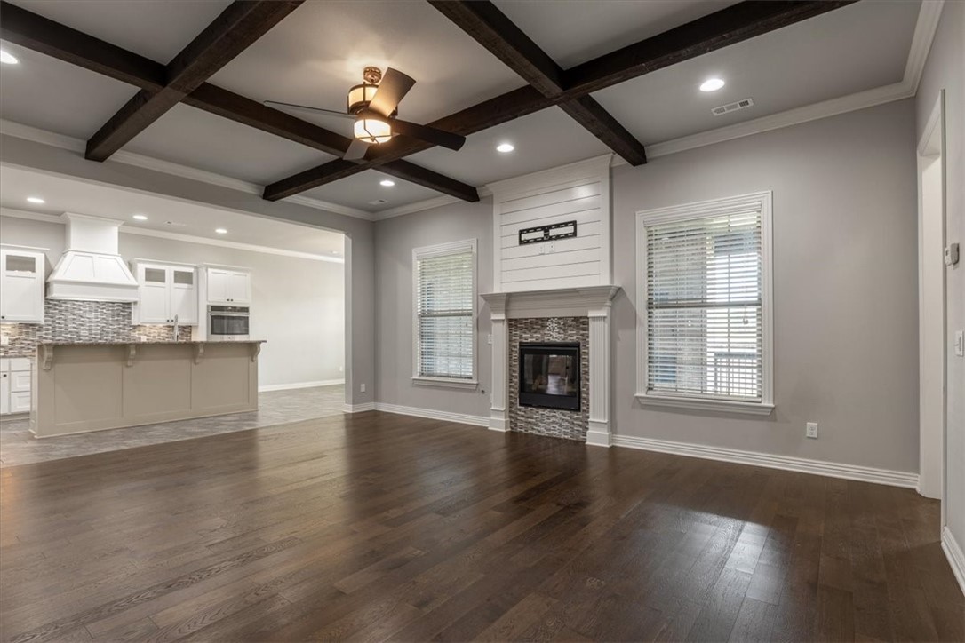 This is an exceptional home on a corner lot, located in a prime area, combine that fantastic location with all the space you could dream of, including numerous custom upgrades & youāve found the ONE! Walk across to Janie Darr Elementary or stroll down the road to Mt. Hebron Park, this home offers a central location ideal for anyone in NWA or relocating to the area. The main level has the primary bedroom & bath equipped with dual sinks, jetted tub & shower, a private office, a bright & open kitchen with bar seating, double ovens, a 5-burner gas cooktop & walk-in pantry. A spacious laundry room connects to the primary closet w/built-ins galore. On the second level youāll find 4 secondary bedrooms or 3 bedrooms plus a bonus room & a built-in desk area in the main hallway. Thereās ample walk in attic storage on the 2nd level plus in a spacious three-car garage. Donāt forget evenings on the covered patio watching tv by the fire or playing in the large backyard. With so much to offer, this home is truly a must-see!