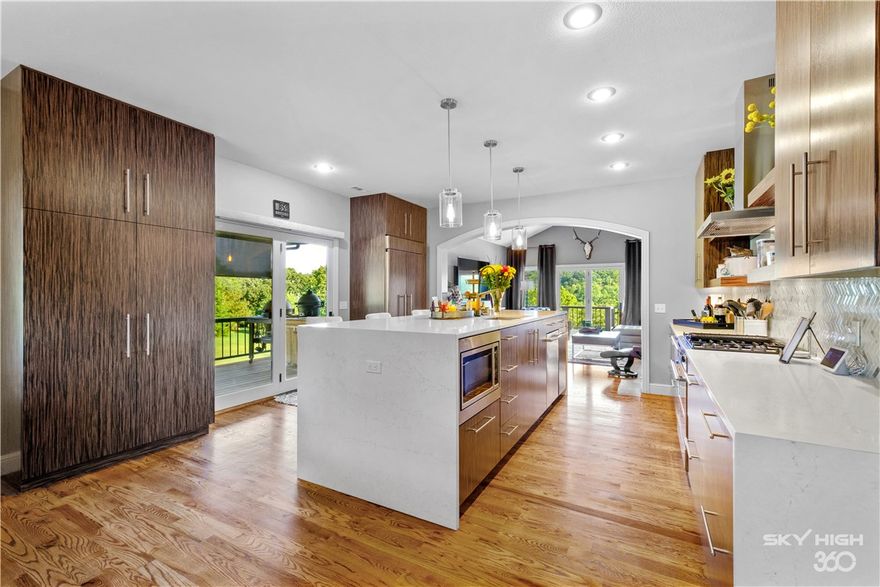 Spectacular views from this gorgeous, rustic and contemporary Bentonville home, located on 5 beautiful acres. You will want to see this 4-bedroom 3 bath home with stunning pool. Imagine cooking in this custom-built kitchen while looking out at the breath-taking views. This one-of-a-kind home has had many updates, including complete kitchen remodel, updated and new flooring through out the home, all new inside and outside paint within the past three years. Come see for yourself!