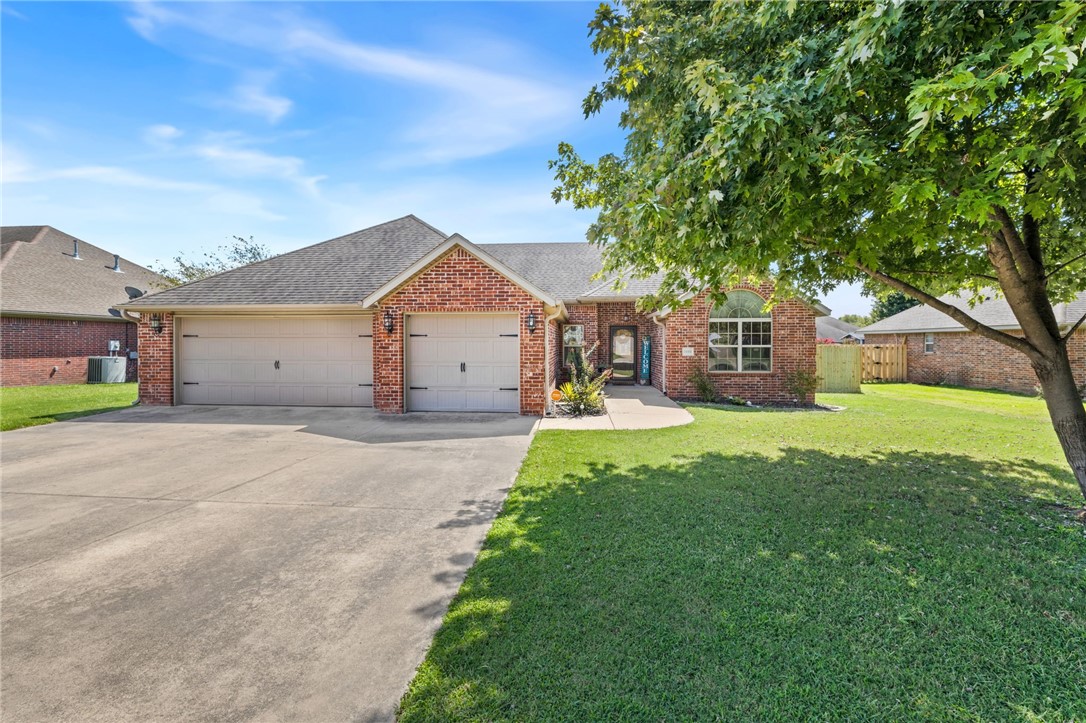 This home truly has it all—at a price that won’t break the bank! Built in 2008, this 3-bedroom, 2-bath home features a dedicated office, 3-car garage, and a private backyard oasis with an in-ground saltwater pool. Inside, you’ll love the upgrades, including bamboo flooring throughout—no carpet—and a spacious living room with a cozy electric fireplace. The owner’s suite is a relaxing retreat with a whirlpool tub, large shower, and oversized walk-in closet. Step outside to your dream backyard! The saltwater pool with tanning ledge and loungers is perfect for summer fun, while the oversized covered patio sets the stage for cookouts, birthday parties, and family gatherings. The fully fenced yard offers both privacy and plenty of safe play space for kids and pets. This move-in ready home combines comfort, style, and outdoor living—making it the perfect fit for family life! With all this to offer, this home won't last long. Call today to schedule your private tour.