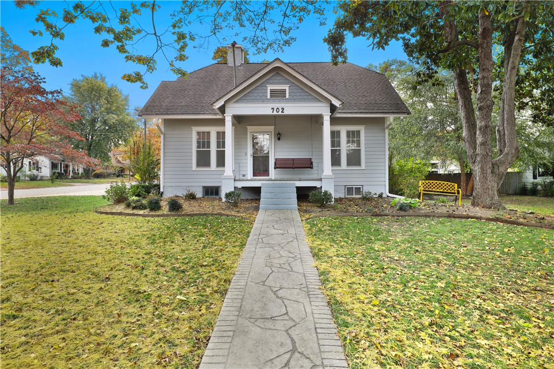 Welcome to your ideal oasis! This enchanting 3-bedroom, 2-bathroom house exudes character and comfort, situated on an expansive double lot in a prime location just moments away from the vibrant downtown Rogers entertainment district and its eclectic restaurant scene. Abundant Natural Light with expansive windows infuse every corner with natural light, creating a warm and inviting atmosphere. High ceilings in the eat-in kitchen area provide an open and airy ambiance for family meals. The Tranquil Master Suite on the top floor offers a private haven for relaxation. The versatile unfinished basement is perfect for storage or as a fun space for your hobbies, like a bicycle storage area or a cozy hangout spot. Step outside into a delightful backyard offering ample space for outdoor activities or a garden sanctuary, providing a perfect balance between nature and comfort. This home is tailor-made for those seeking proximity to the thriving local scene while relishing the comfort and privacy of their own space.