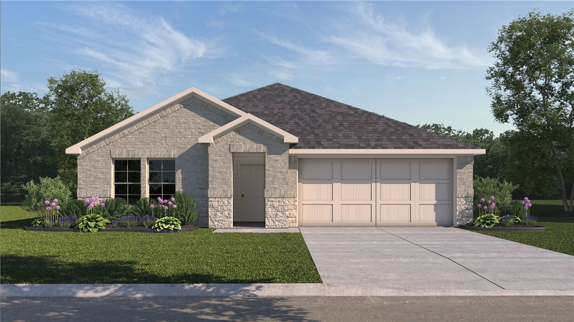 Jubilant Justin Plan in Wagon Wheel Phase 2, in Farmington, Arkansas! Each home in Wagon Wheel is meticulously crafted with attention to detail, creating a space that feels both luxurious and welcoming. From the moment you walk through the door, you'll be greeted by modern features and spacious a layout that caters to every lifestyle. Our homes boast premium finishes and thoughtful designs, ensuring that you'll be stepping inside your own personal oasis. These homes will be complete with LVP flooring throughout and wood shelving in all closets, pantry and utility room. The kitchen will have quartz kitchen counters, 36-inch cabinets, and stainless-steel appliances! Home will have a Garage Door Opener. Primary bath will have quartz countertops, double sinks, and an oversized walk-in shower. Each home comes with 4-sided brick with Hardie ® per plan. Taxes and Parcel TBD.