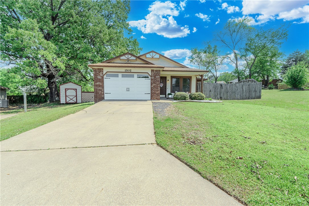 Nestled in a cul-de-sac, this charming home offers many updates and is conveniently located! Step inside to find beautiful vinyl flooring, along with a modern kitchen featuring newer cabinetry, sleek granite countertops, updated sink, and stylish fixtures.
Both bathrooms have been tastefully renovated with tiled floors, a tiled shower and shower/tub combo, updated vanities, and contemporary fixtures. Each of the three bedrooms includes its own walk-in closetāplenty of storage space for everyone!
Enjoy the spacious backyard with a covered patio, perfect for relaxing or entertaining. Plus, a one-car garage/ This home is truly move-in readyāschedule your showing today!