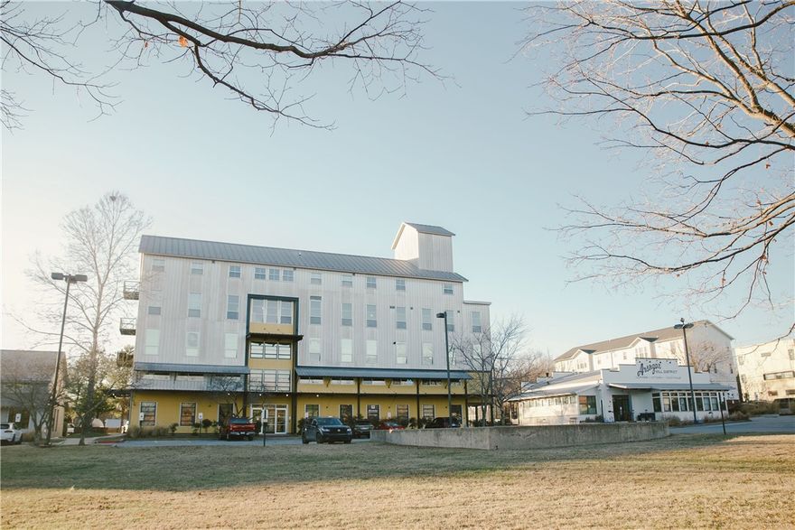 Second floor office space available as soon as April 1st, 2026 located in the Mill District with ample parking, elevator access, and adjacent to the Razorback Greenway. This creative office space offers walking distance to multiple restaurants. Positioned in the center of Fayetteville's vibrant activity. Ideal for a growing business wanting collaboration space with two private offices.