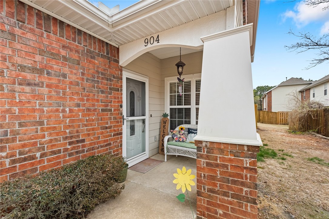 Welcome to this maintenance-free and charming townhome! Prime Rogers location just minutes away from I-49 and Pinnacle Hills. Main level has built-in cabinets, cozy fireplace, fits an 8-person dining table, fully equipped kitchen with refrigerator, and the convenient primary bedroom with bathroom. Upstairs you'll find 2 spacious bedrooms, media room, another full bathroom. Large covered patio is perfect for grilling and entertaining this summer! Back patio maintenance closet, 2-car garage, LED lighting, roof is in great condition, HVAC replaced in 2020. POA covers exterior maintenance and lawn care. NEW CARPET being installed on staircase and entire 2nd floor!
