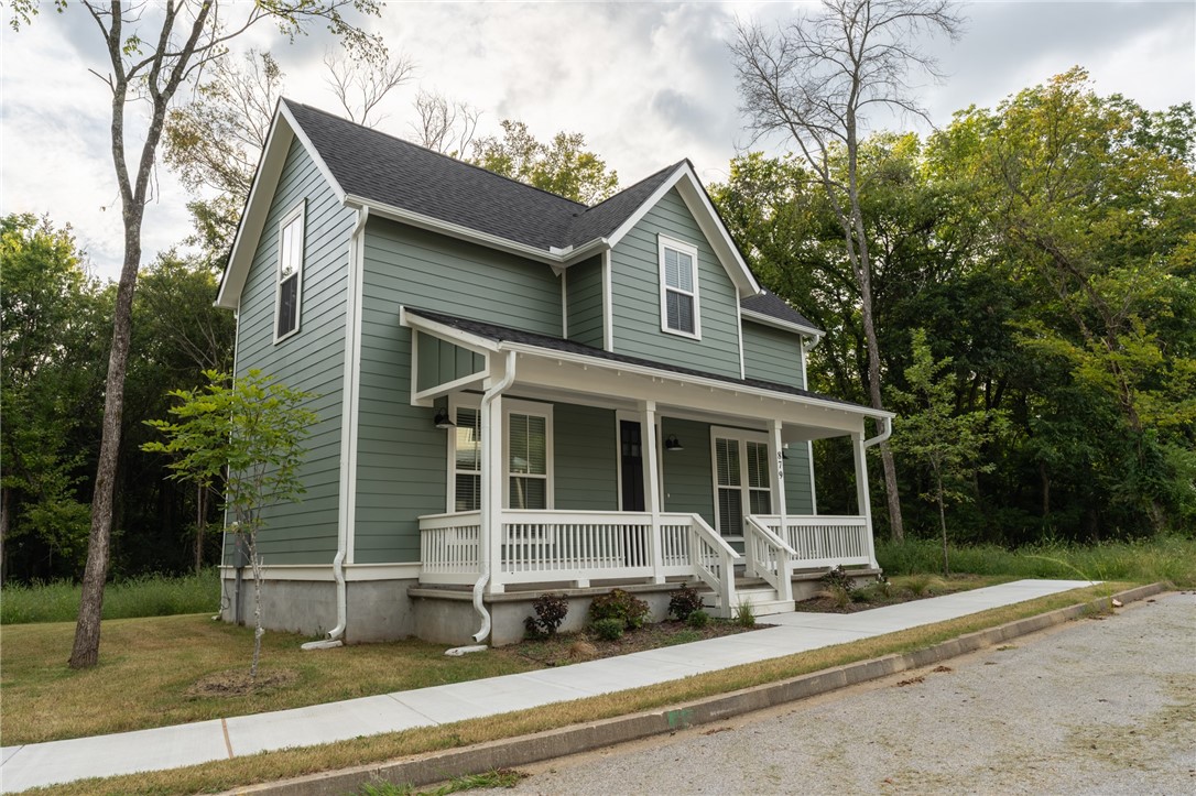 This 2 BR/1.5 BA home has open first floor living/dining/kitchen area plus a half bath and mudroom/pantry. Two spacious upstairs bedrooms have walk-in closets and a shared bath, plus a linen closet. Luxury vinyl plank throughout. Enjoy outdoor living on the large covered front porch. Willow Bend features green spaces with sidewalks and tree-lined streets for walking and to encourage neighborhood connections. Owner occupancy is required in this subdivision, however HOA will allow parents to purchase homes for their kids, or investors doing longer term (12 mo or more) rentals. Interior photos are pulled from a previous build of the same floor plan, and colors/materials on inside may differ. Agent owned.