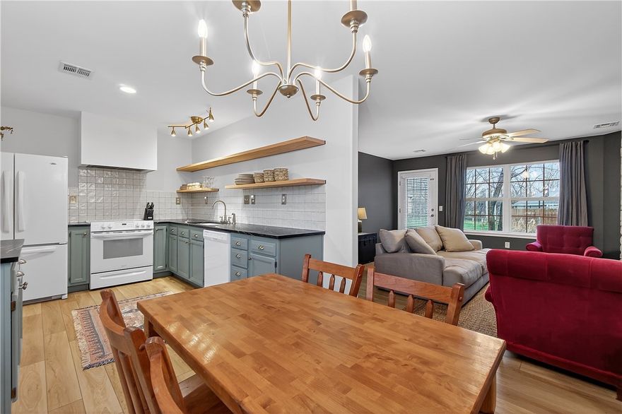 Welcome to your new home! 32 Taransay has a FLAT and oversized yard. This feature is hard to find in Bella Vista! Located a few minutes from the Bella Vista Bypass, this makes the location unbeatable. Easy to get to anywhere in NWA or MO. The home has been updated with a beautiful remodeled kitchen, living room, and master bathroom. Carpet is limited to two bedrooms. Your large yard is perfect for hosting a summer BBQ or enough room for your dogs to play. The master suite has a double vanity and two closets for maximum storage. There are also 3 coat/storage closets located around the home. All major components of the home have been updated within the last several years. (Ease your mind and your insurance premiums!) Come check out your new home!