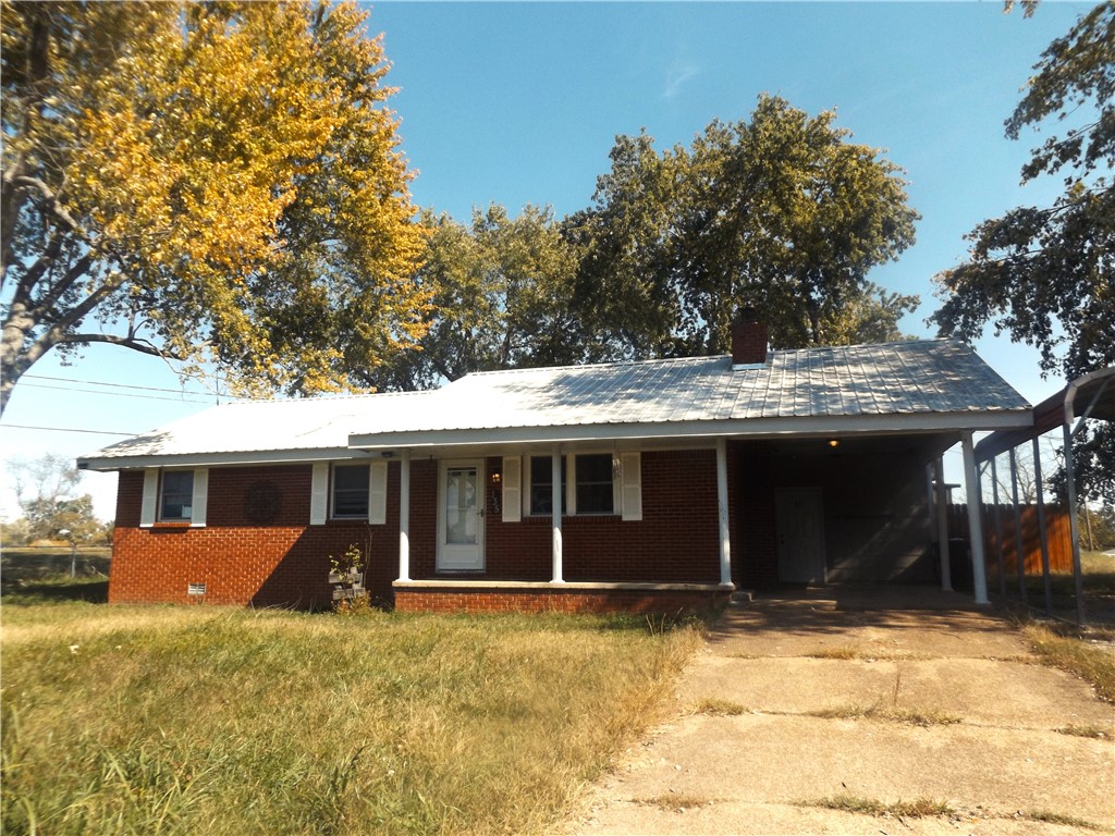 Cute 3/2, 1254 Sq Ft home with 2 Carports! Large fenced backyard, perfect starter home or rental! Needs a little TLC. Newer HVAC.