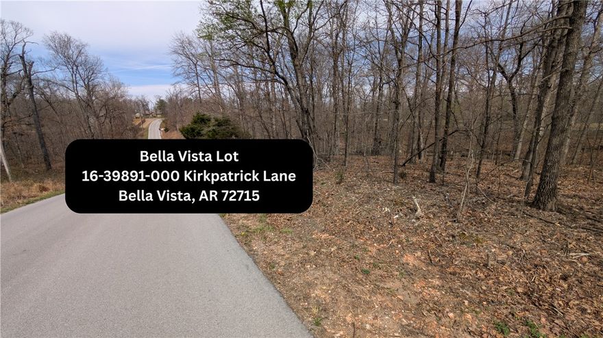 Discover the opportunity to build your dream home on this beautiful 0.29-acre lot in Bella Vista, ideally located adjacent to the highly sought-after Highlands Golf Course. Known for its scenic Ozark views, rolling terrain, and championship-level play, Highlands is one of Bella Vista’s premier courses, offering a true golf and nature lifestyle. This property provides a peaceful setting with convenient access to all the amenities Bella Vista is known for: its golf, lakes, trails, and more. Whether you're looking to build now or invest for the future, this lot offers both location and potential. For easy navigation, enter 36.482623, -94.364411 into your GPS to view the property location. Ask your agent for additional details, including the septic test and conceptual building plans.