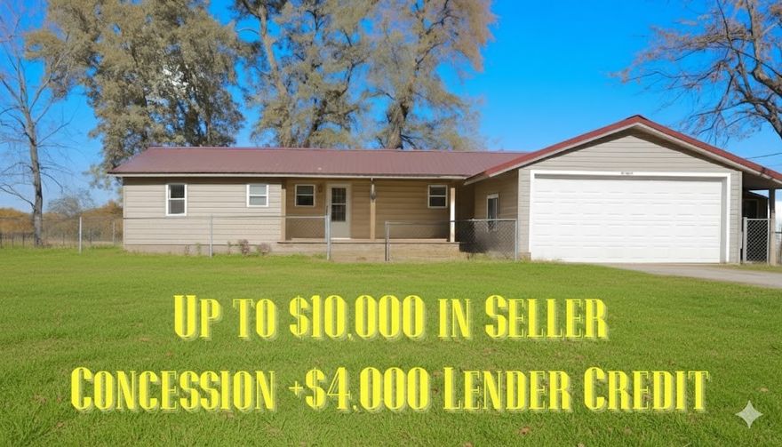 This beautifully updated 3 bedroom, 1 bathroom home sits on an expansive 40-acre dream property filled with natural beauty, peace, and endless opportunities for outdoor living. Step inside to find a warm, inviting home that has been thoughtfully updated throughout, offering comfort, efficiency, and style. The metal roof (installed in 2018) adds durability and peace of mind for years to come.The land is a nature lover’s haven, featuring abundant wildlife—including deer, turkey, and even the occasional bear. Enjoy your mornings by the fully stocked catfish pond or explore the property’s winding paths that lead to a creek with a picturesque waterfall. For those who love to work with their hands or need extra space, you’ll appreciate the impressive 32x40 insulated shop, perfect for projects, storage, or hobbies of all kinds. With seclusion, privacy, and room to roam, this property is ideal for hunting, fishing, or simply escaping the everyday hustle. Properties like this don’t come around often.  Don't miss out!