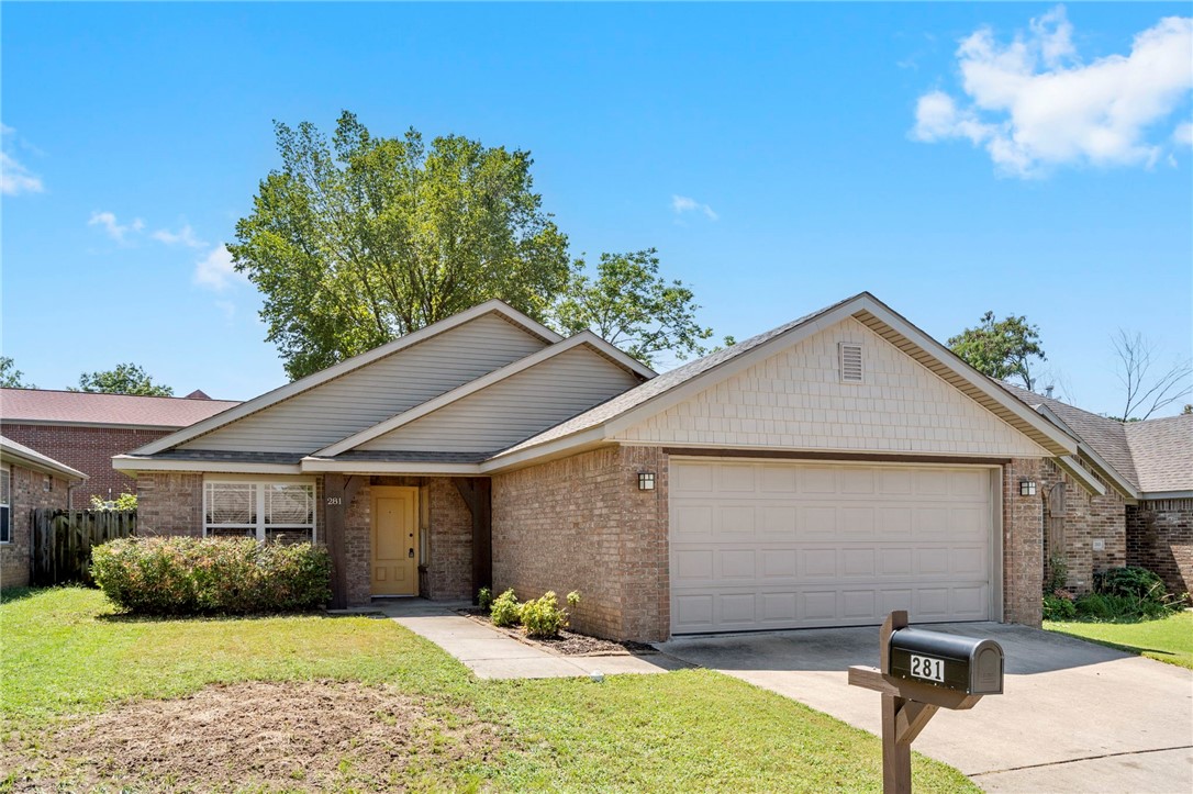 Get ready to fall in love with 281 E. Madrid Street, a 4-bedroom, 2-bath Fayetteville beauty that combines style, comfort, & an unbeatable location. Just minutes from the University of Arkansas & the endless shopping and dining along Business 71, this home is also minutes to the Razorback Greenway, where miles of trails are waiting for you to bike, run, or unwind outdoors. Inside, with new paint throughout, the open living spaces feature stamped & stained concrete floors that add both durability and character, while brand-new carpet brings fresh comfort to the three non-primary bedrooms. The kitchen is the true heart of the home with sleek granite countertops & a refrigerator included with the sale, making move-in day that much easier. Step outside to enjoy fresh landscaping that boosts curb appeal and creates a welcoming first impression. This property delivers the perfect mix of Fayetteville charm, modern upgrades, and location that simply canāt be beat. New roof in 2020. Schedule a tour today!