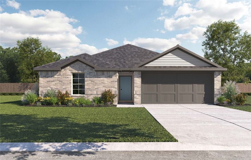 Beautiful Bryant plan in West Wind! Each home in West Wind was meticulously crafted with attention to detail, creating a space that feels both luxurious and welcoming. These homes are complete with granite kitchen countertops, 36-inch cabinets, and stainless-steel appliances! The primary bath features double sinks, and a walk-in shower! The secondary bath will have a tub/shower. Each home features LVP flooring throughout (per plan). These homes offer a covered patio (per plan), garage door opener, landscape package (per plan), and beautiful 4 Sides brick with Hardie® Fascia (per plan). Bentonville Schools! Located in Northwest Arkansas, Centerton boasts a growing job market with opportunities at major companies like Walmart, Tyson Foods, and J.B. Hunt. Close to Bentonville’s downtown area, a hub for arts, dining, and culture, with the renowned Crystal Bridges Museum of Art. Whether relocating for work, family, or adventure, Centerton offers a perfect balance of convenience, culture, and outdoor activities.