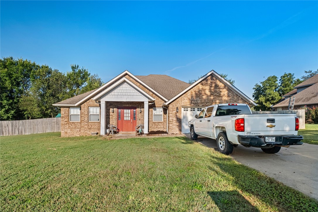 Welcome to a wonderful established neighborhood where you can enjoy all Prairie Grove has to offer, a great 4 bedroom/2 bath home, fireplace, vaulted ceilings, granite countertops, close to schools, shopping, not too far from Fayetteville (great opportunity to have a rental option if additional income is desired), 2 car garage, come see for yourself, this is one with lots of opportunity.